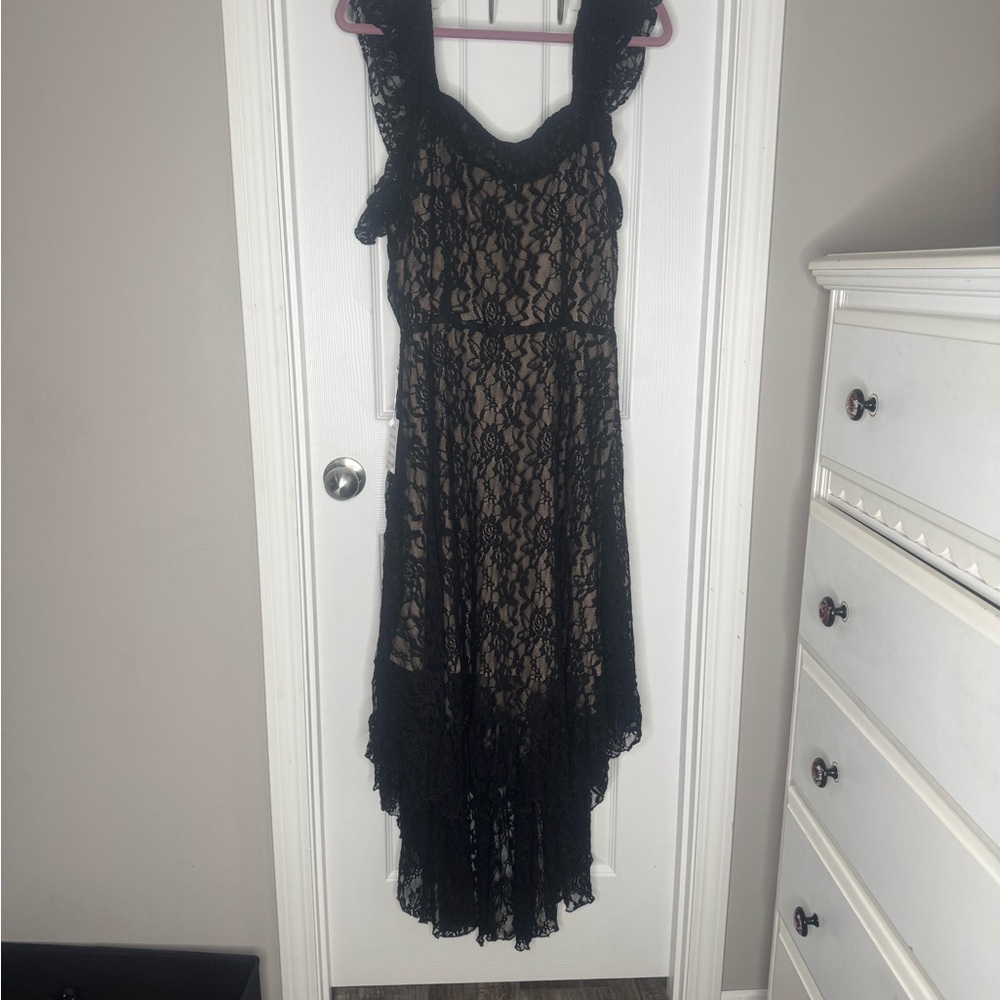 Joyfolie Black Lace Dress Bette Dress Mia Joy - Picture 2 of 8